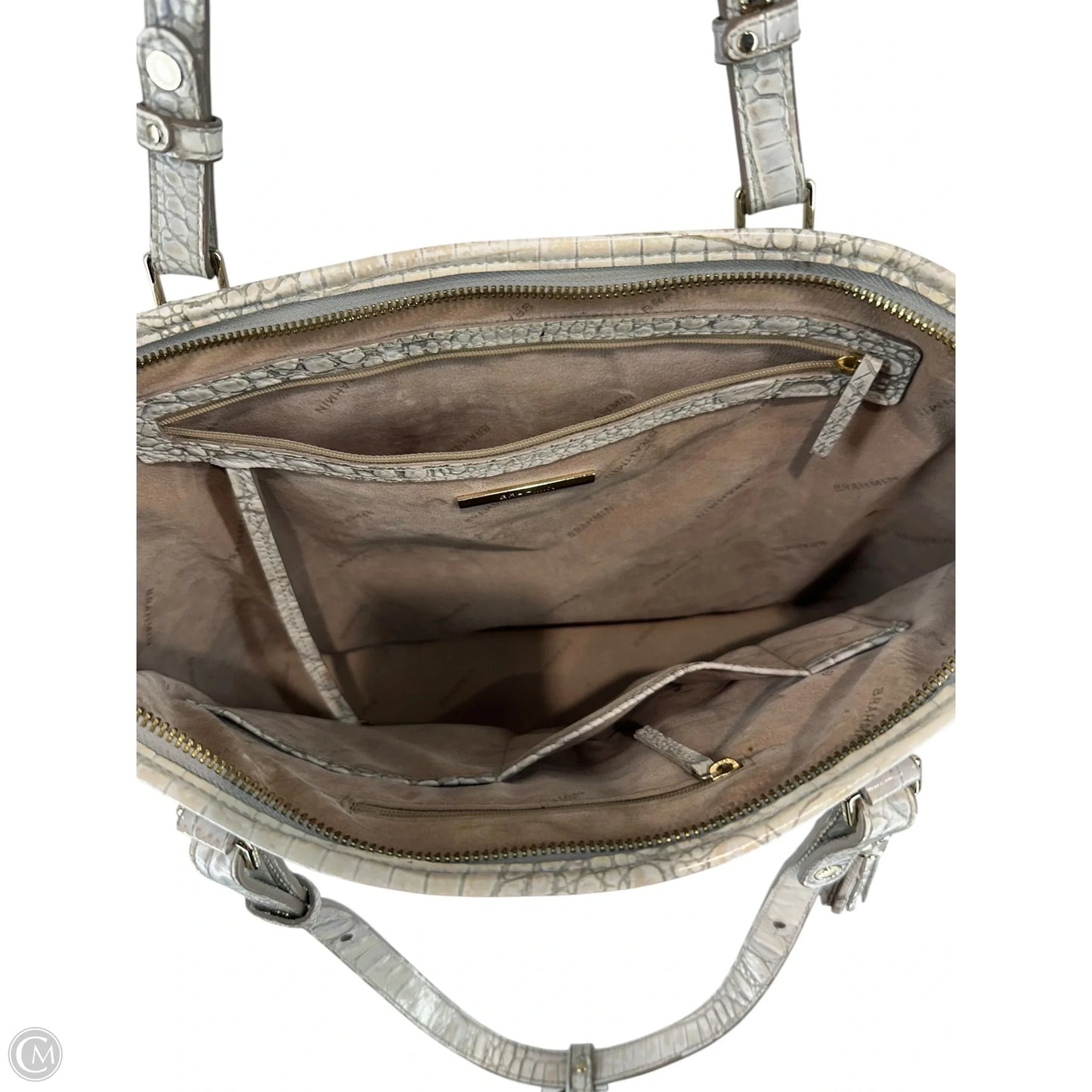 Handbag Designer By Brahmin, Size: Medium