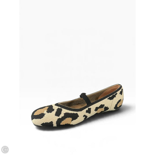 Shoes Flats By Clothes Mentor In Animal Print, Size: 7