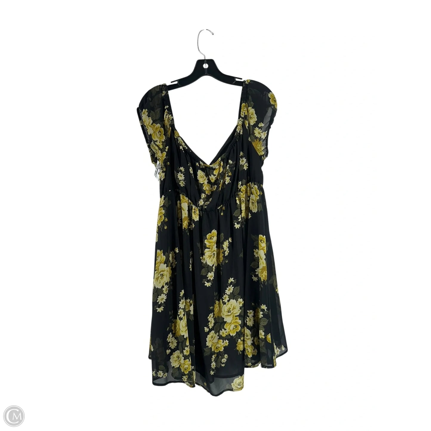 Top Short Sleeve By Torrid In Floral Print, Size: 1x