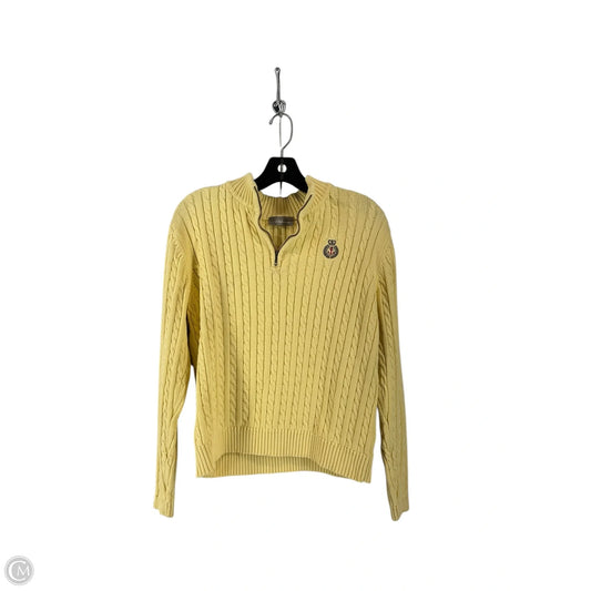 Sweater By Clothes Mentor In Yellow, Size: L