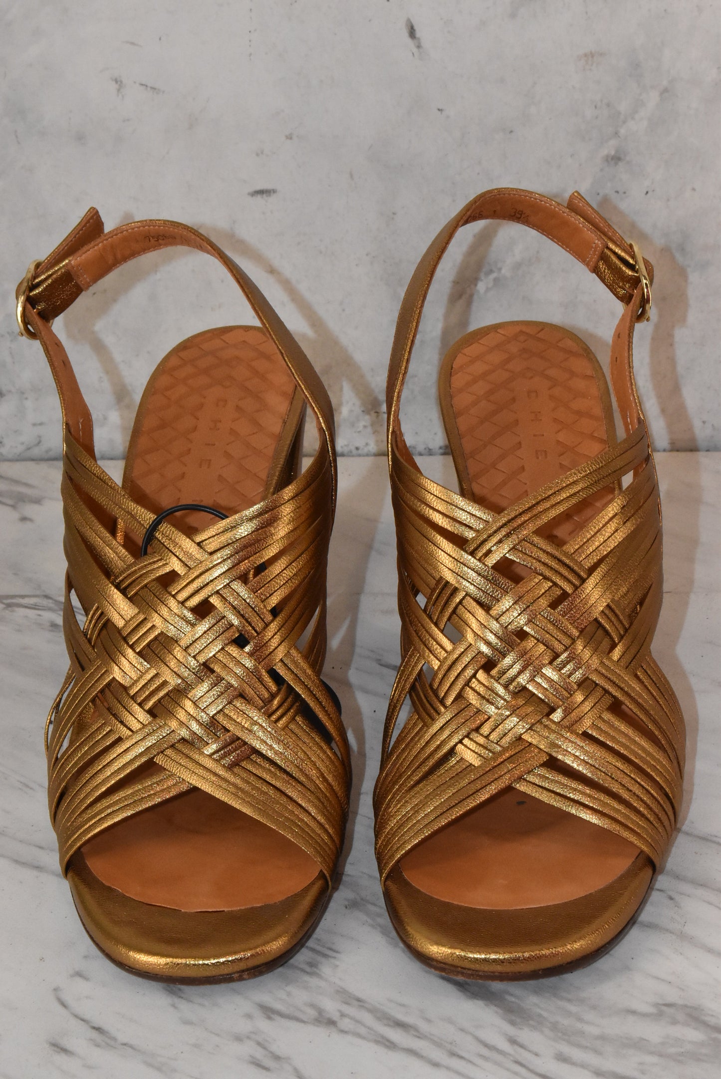 Sandals Heels Block By Clothes Mentor  Size: 9.5