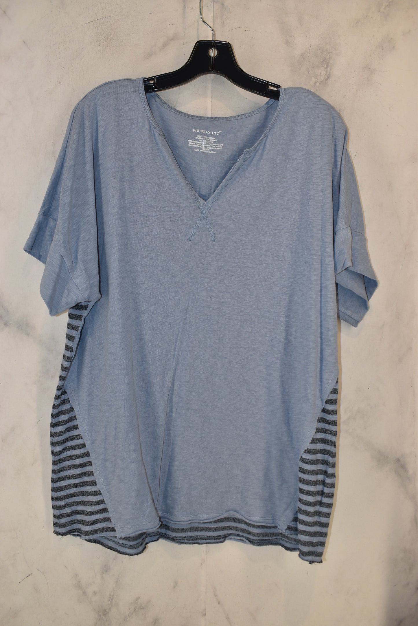 Top Short Sleeve By West Bound  Size: 1