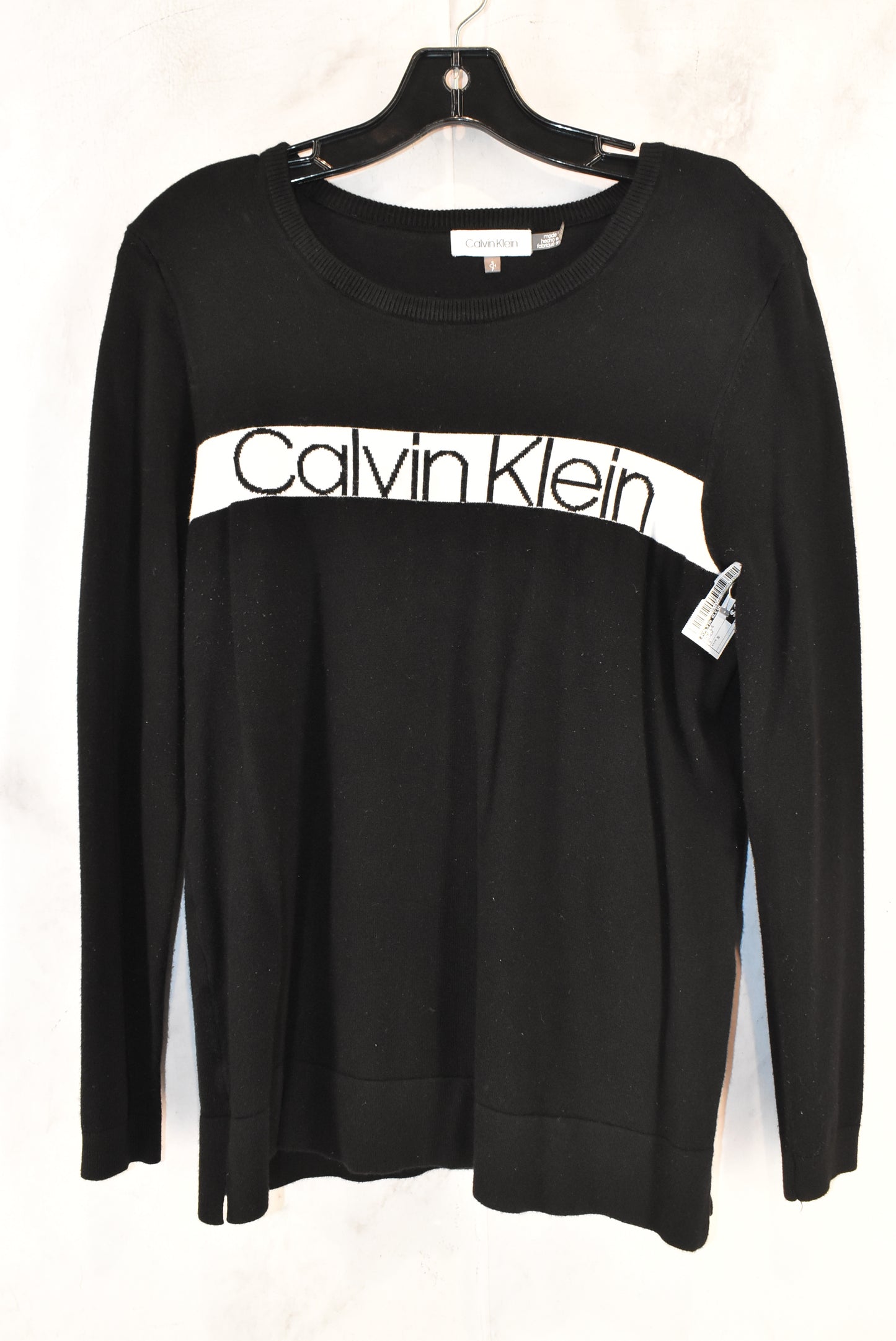 Top Long Sleeve By Calvin Klein  Size: S