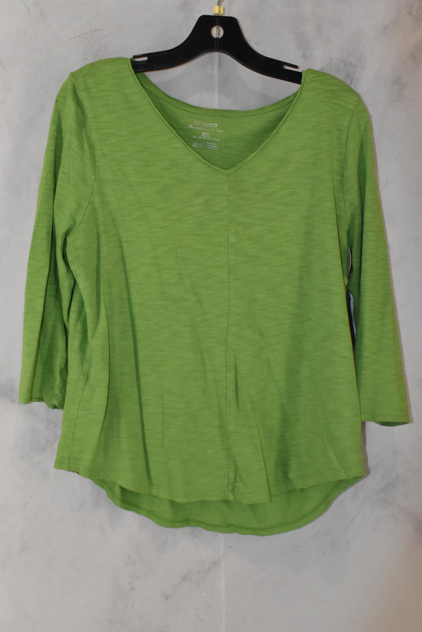 Top 3/4 Sleeve By Chicos  Size: 2