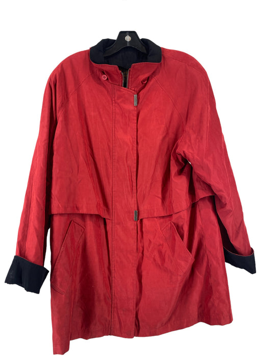 Coat Trenchcoat By Liz Claiborne  Size: M