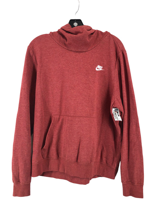 Athletic Sweatshirt Hoodie By Nike Apparel  Size: L