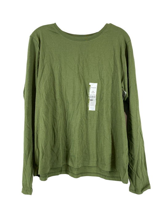 Top Long Sleeve Basic By Time And Tru  Size: Xl