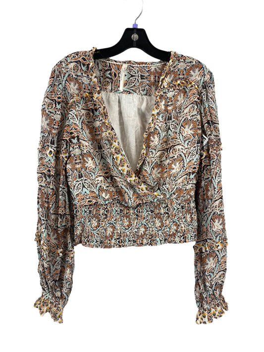 Blouse Long Sleeve By Anthropologie  Size: S