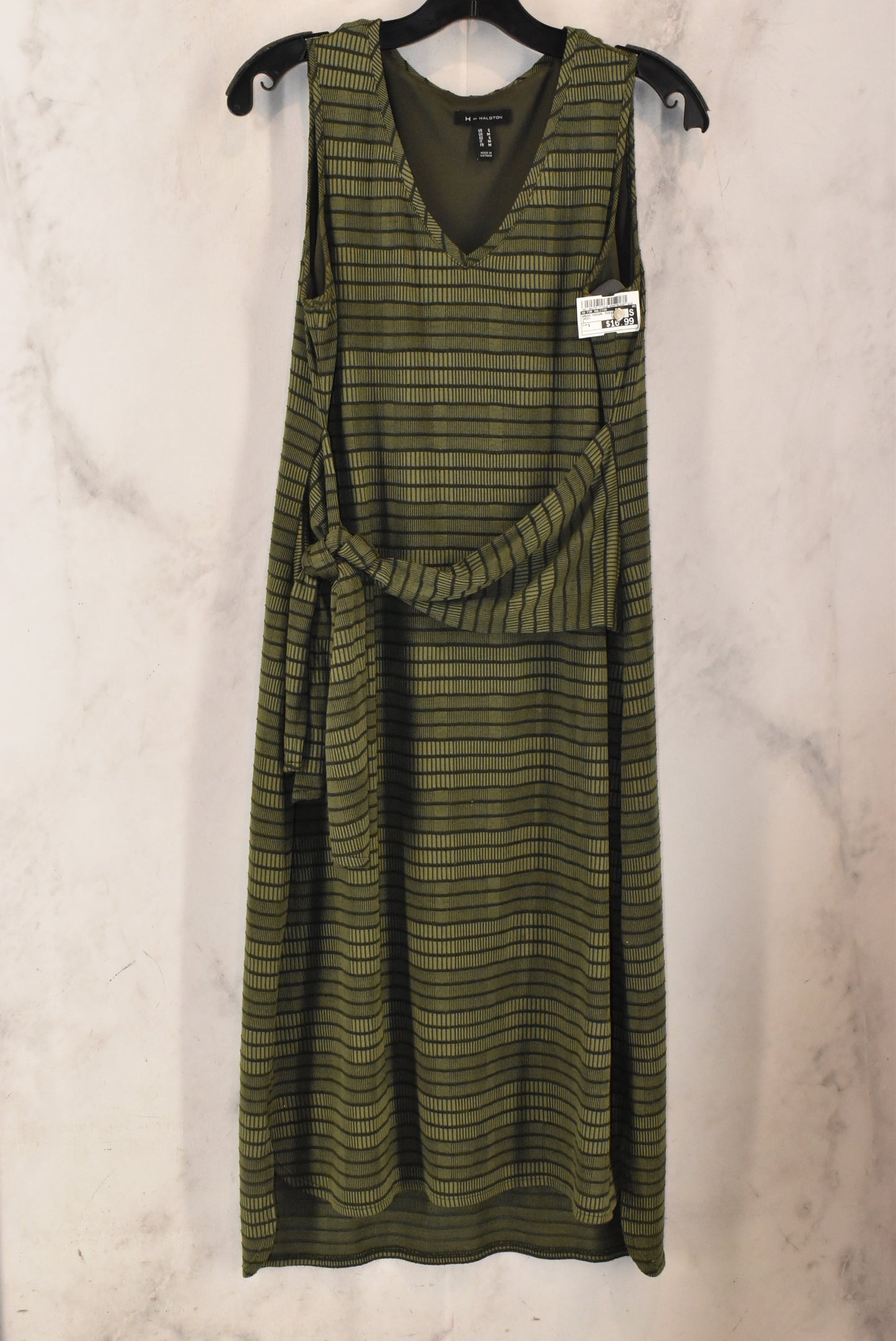 Dress Casual Midi By H For Halston  Size: S