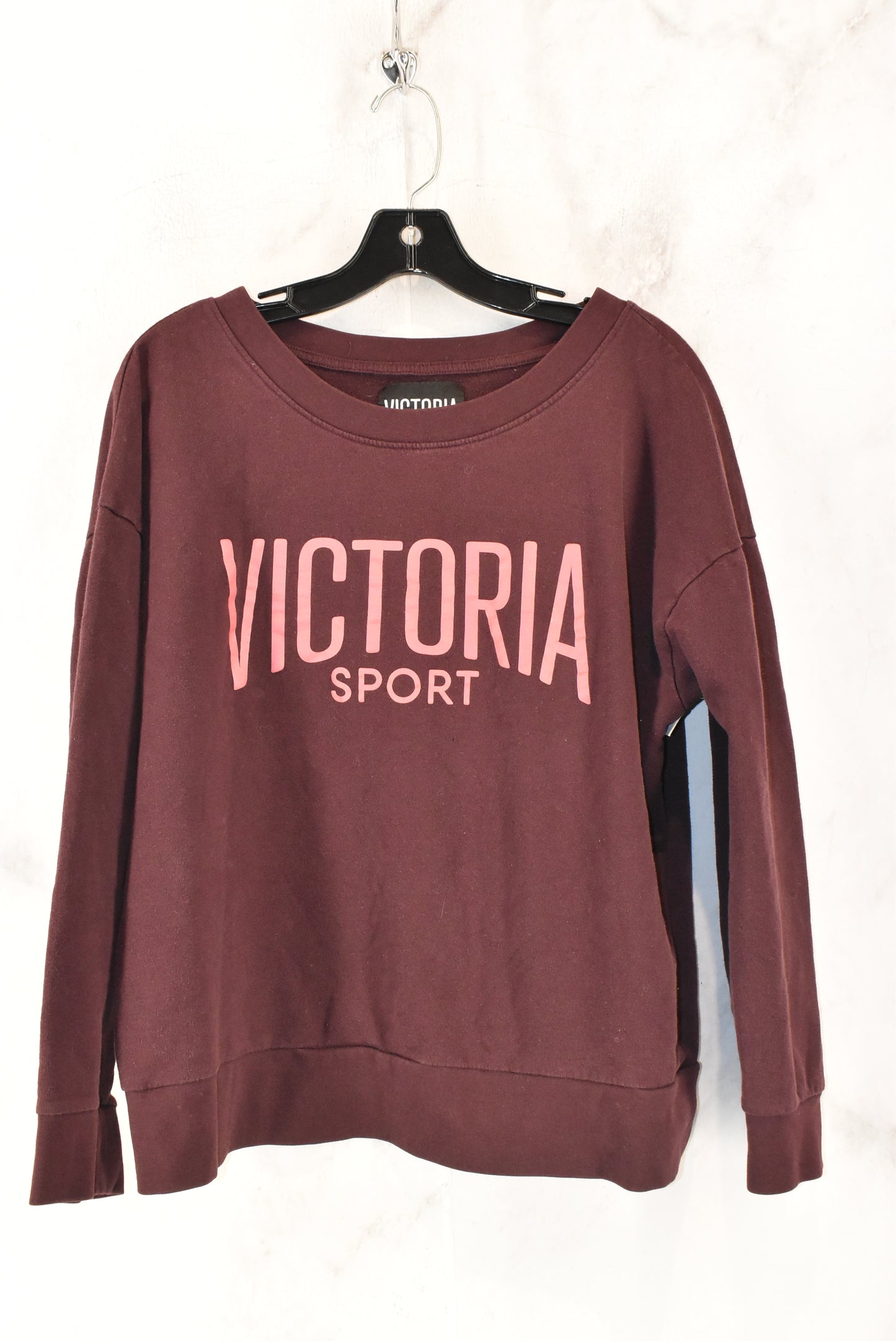 Athletic Sweatshirt Crewneck By Victorias Secret  Size: L
