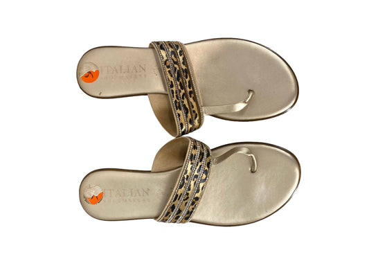 Sandals Flip Flops By Italian Shoemakers  Size: 9