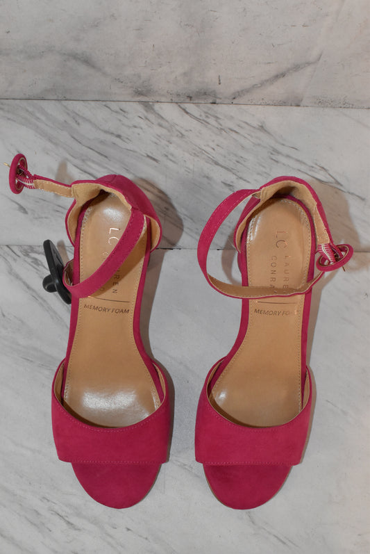 Sandals Heels Block By Lc Lauren Conrad  Size: 8.5