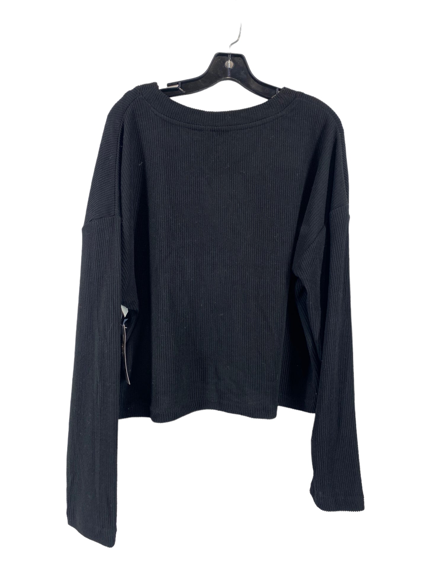 Top Long Sleeve Basic By Time And Tru  Size: Xxl