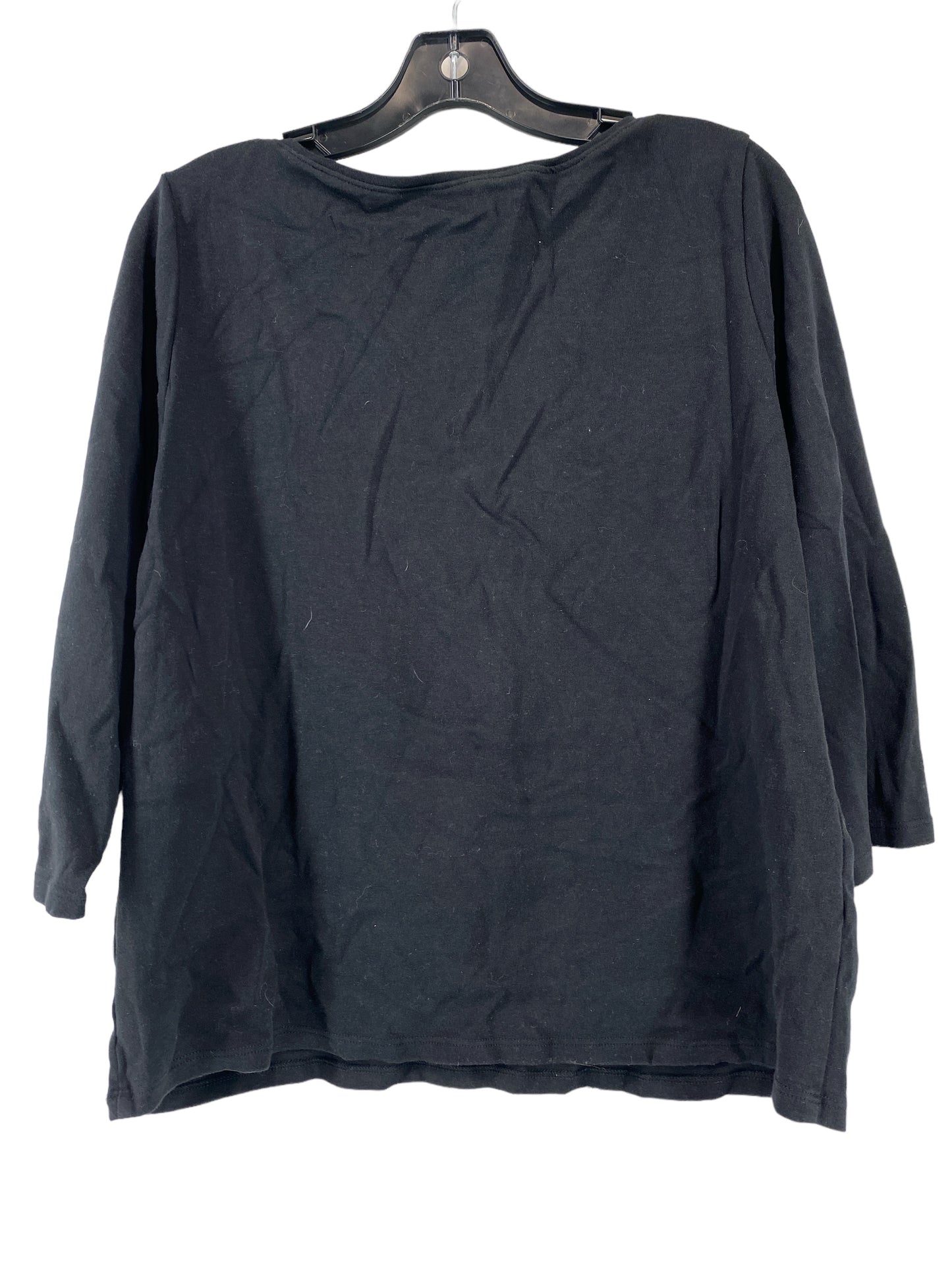 Top 3/4 Sleeve Basic By Eileen Fisher  Size: Xl