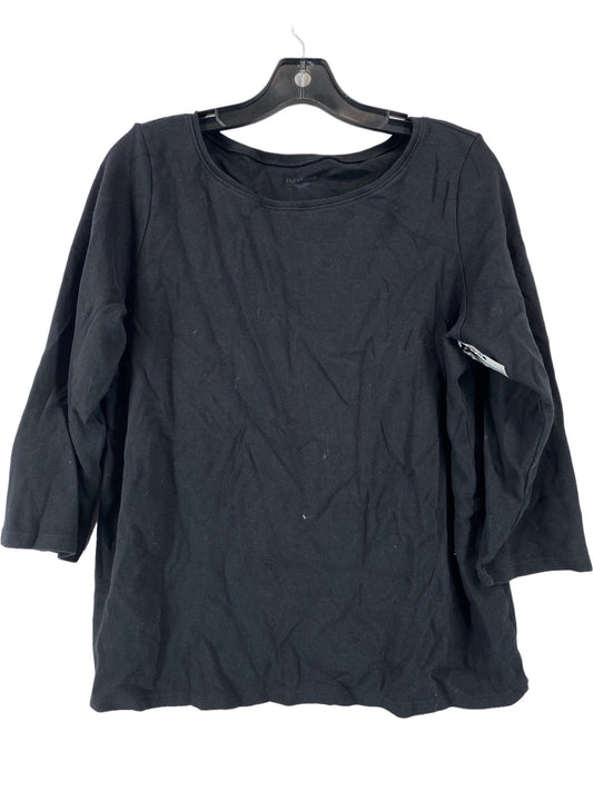 Top 3/4 Sleeve Basic By Eileen Fisher  Size: Xl
